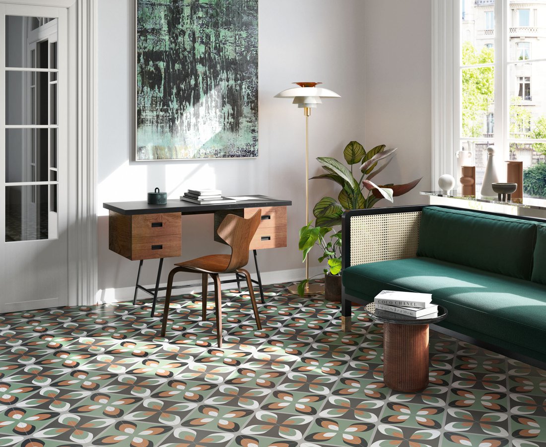 Living room tiles FUN by Ceramica Sant'Agostino
