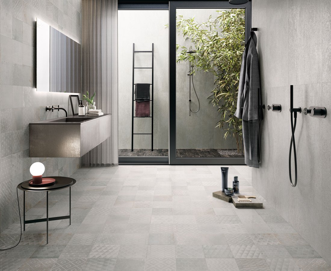 Bathroom tiles OXIDART by Ceramica Sant'Agostino