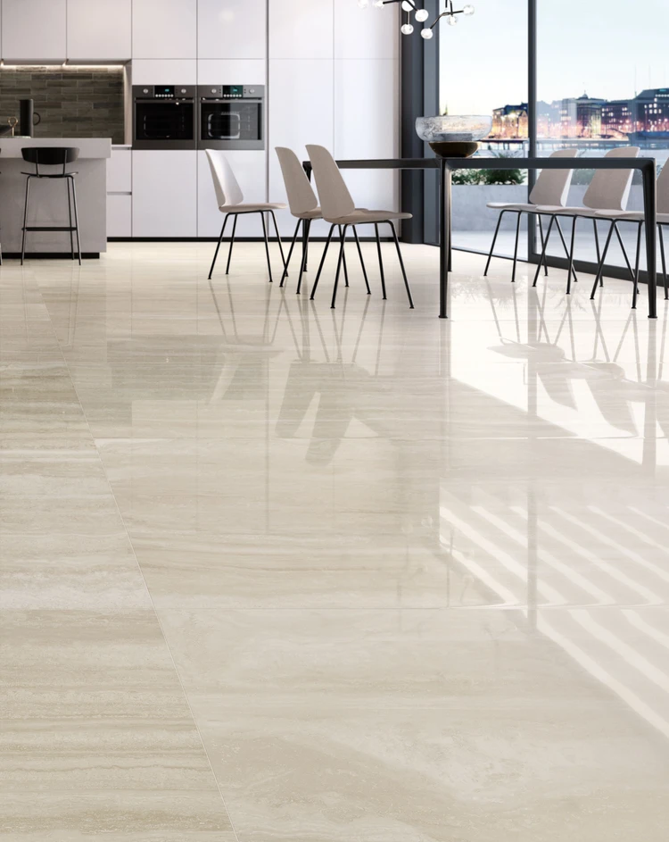 VIA APPIA Vein Cut Ivory