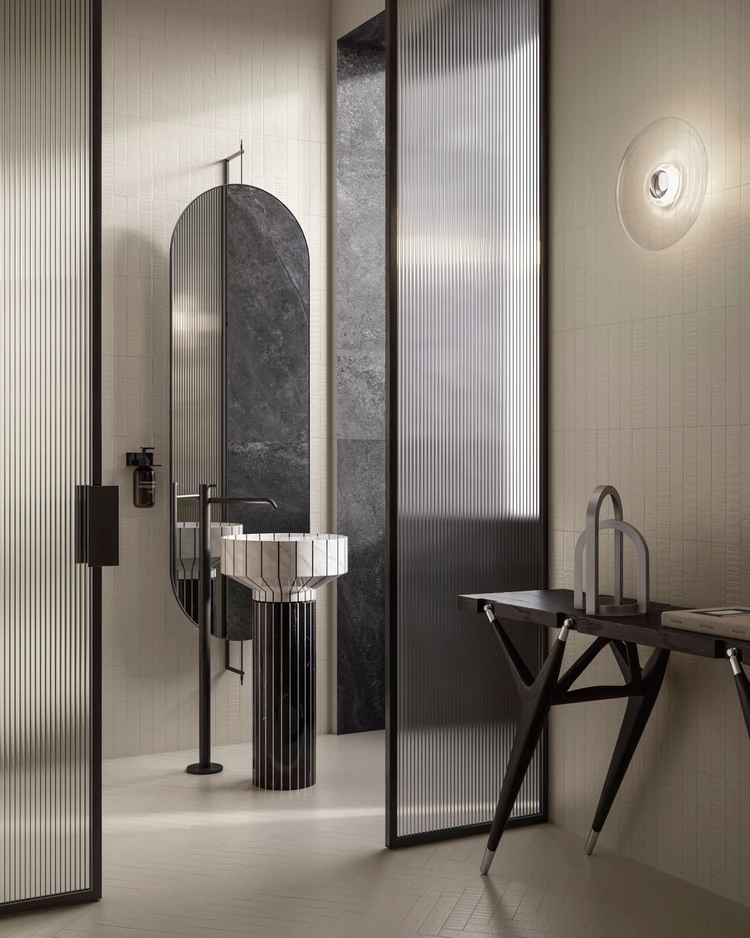 IKI WOOD Cement, Bergstone Black