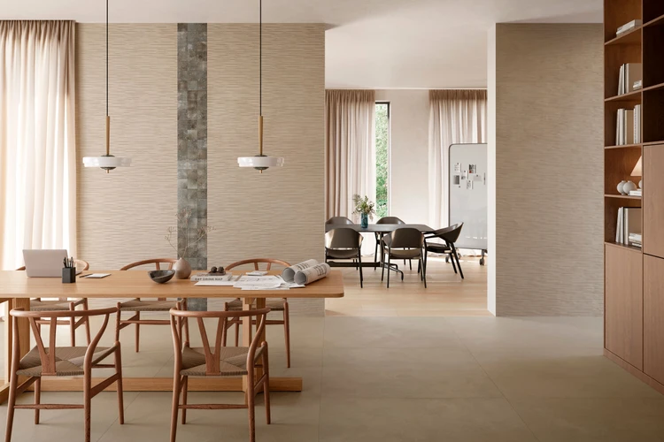 IKI Sand Soft, Onda Sand, Pixel Black Luc, Gracewood Natural