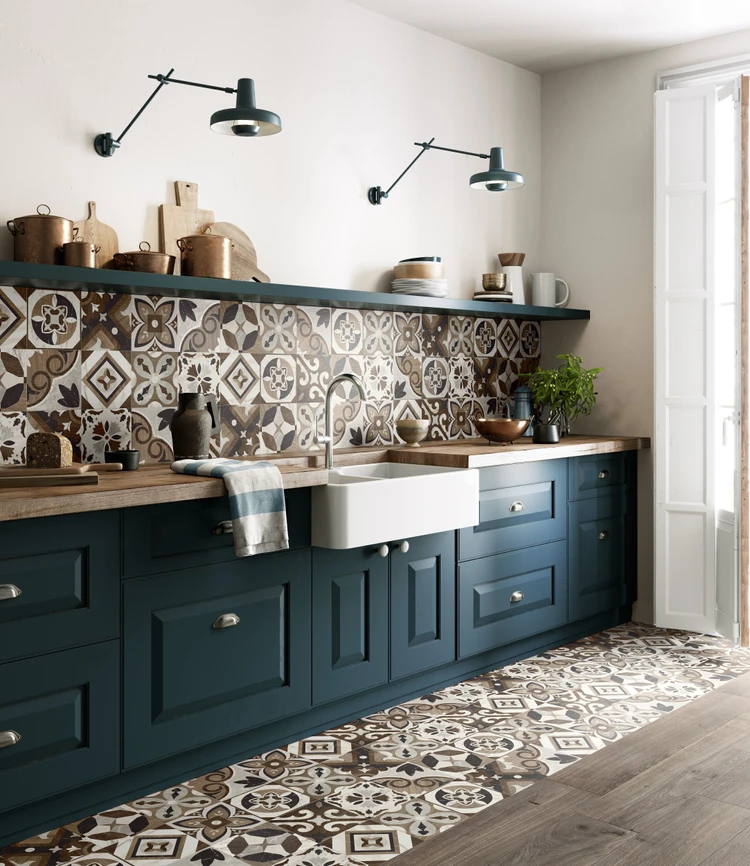 Intarsi Glam Mix, Primewood Brown