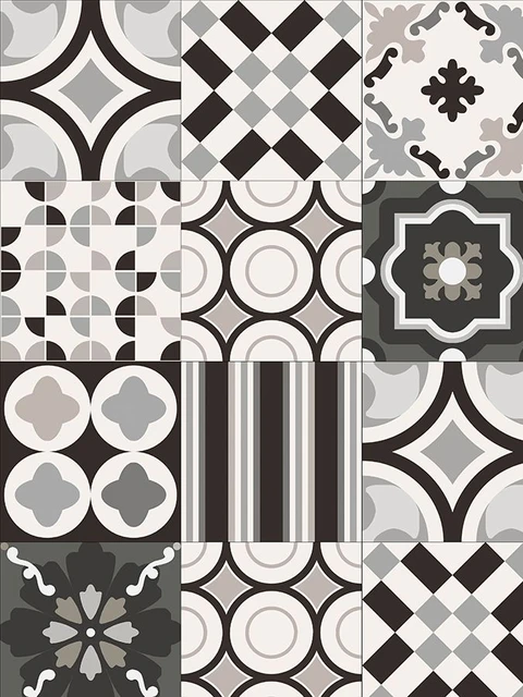 PATCHWORK B&W Mix