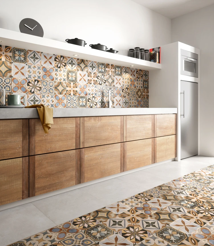 Patchwork Colors Mix, Set Concrete Pearl