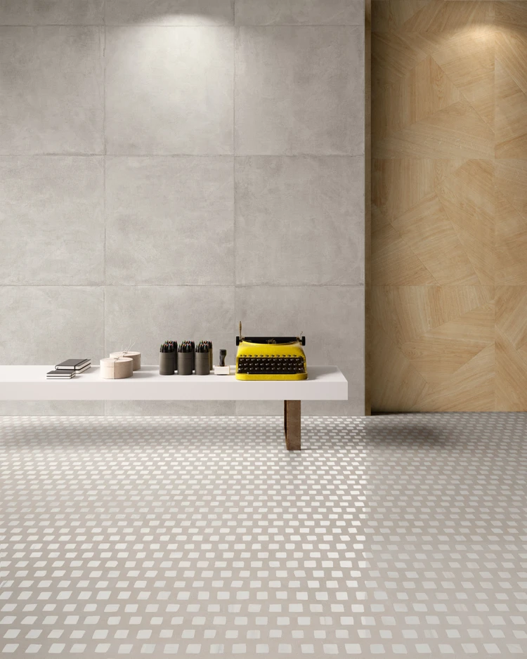 Set Gem Pearl, Set Metrowood Natural, Set Concrete Pearl