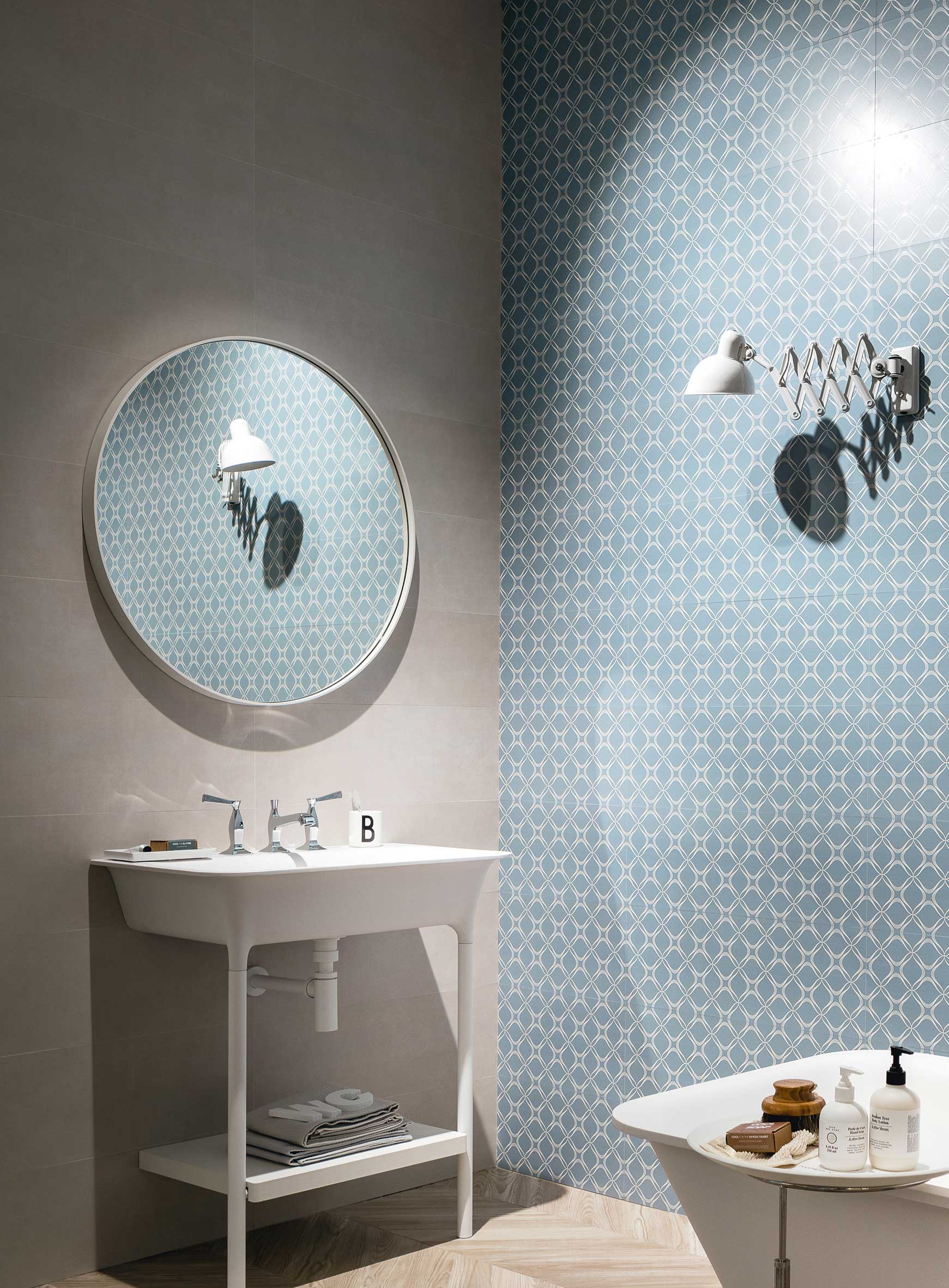 Piastrelle Bagno Azzurre Il Bagno Azul Ceramica Sant Agostino