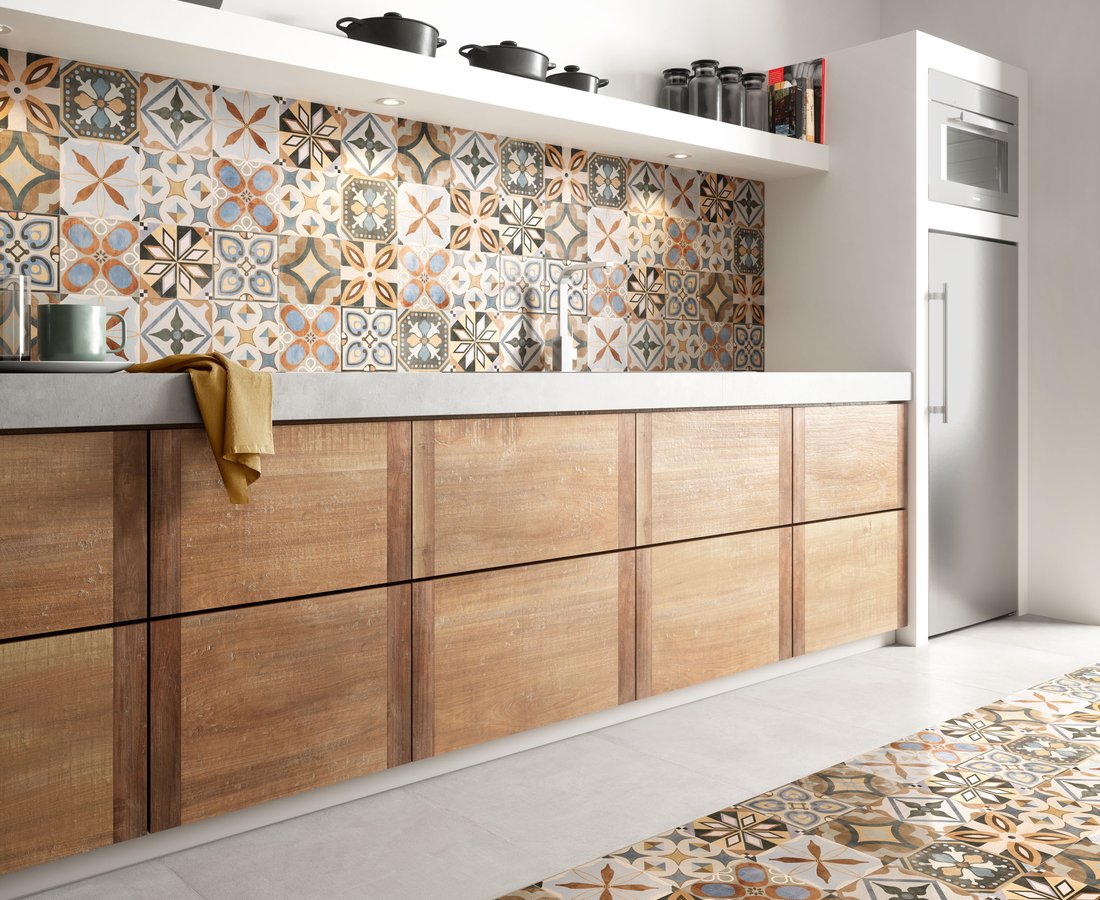 Kitchen tiles PATCHWORK COLORS by Ceramica Sant'Agostino