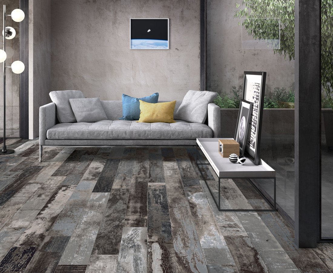 COLORART, Carreaux noirs by Ceramica Sant'Agostino