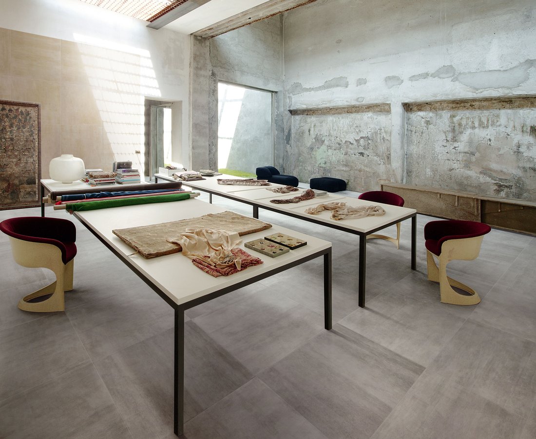 Commercial floor tiles REVSTONE by Ceramica Sant'Agostino