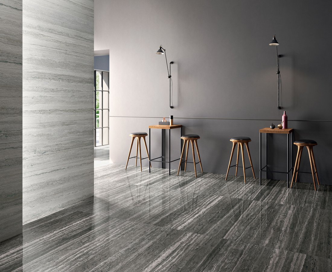 TIPOS, Carreaux noirs by Ceramica Sant'Agostino