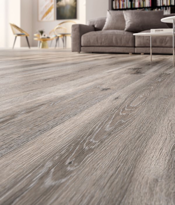Barkwood: wood effect stoneware flooring