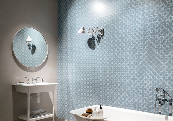 Metrochic: bathroom wall covering tiles
