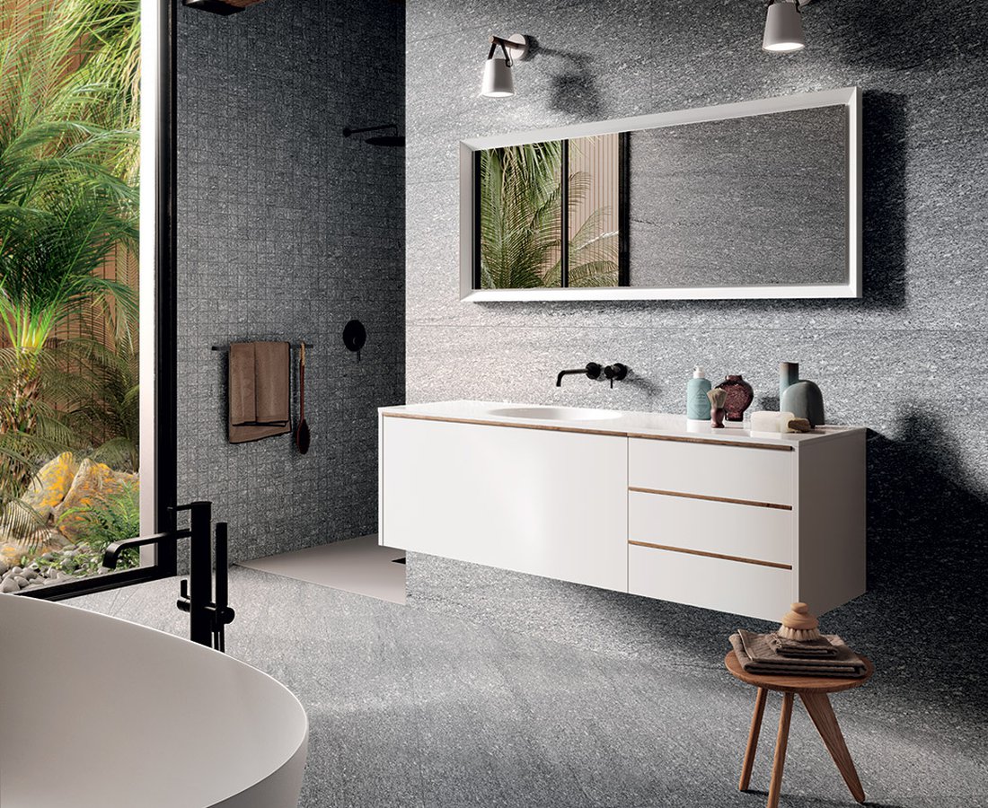Bathroom tiles UNIONSTONE by Ceramica Sant'Agostino