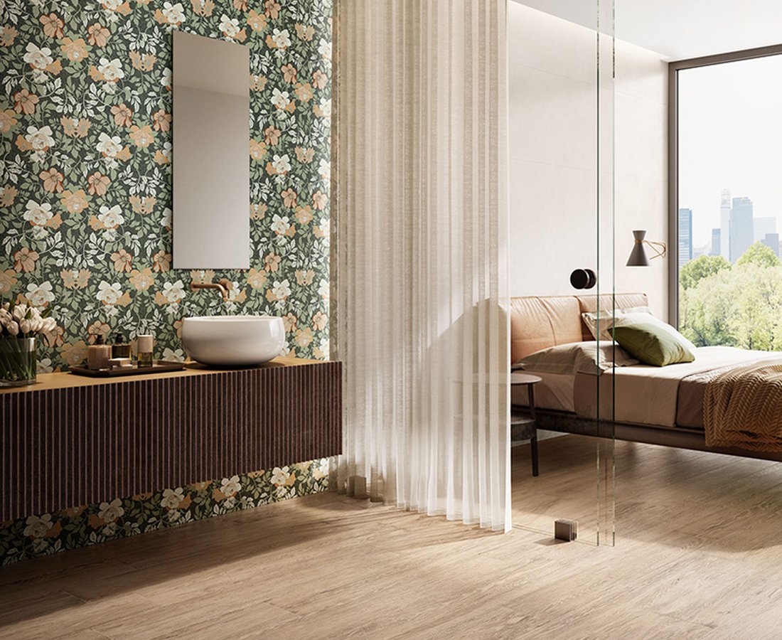 Bathroom tiles SUNWOOD by Ceramica Sant'Agostino