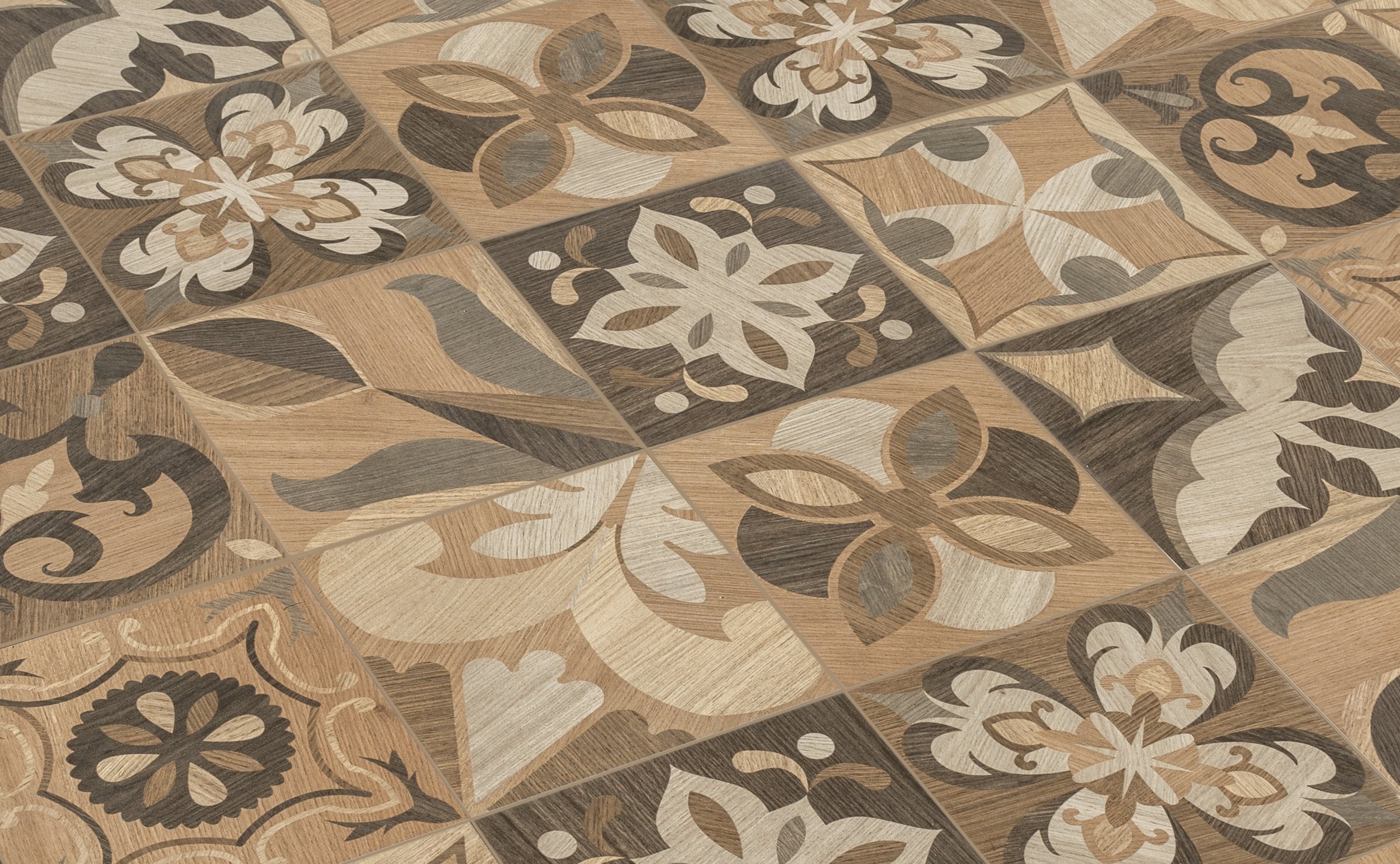Intarsi Classic: design tiles