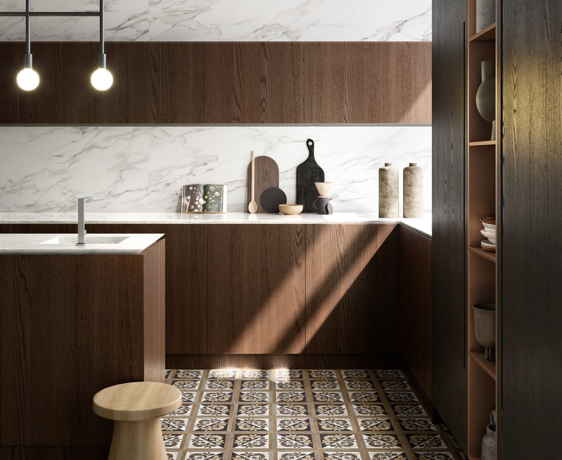 Kitchen tiles INTARSI ELITE by Ceramica Sant'Agostino