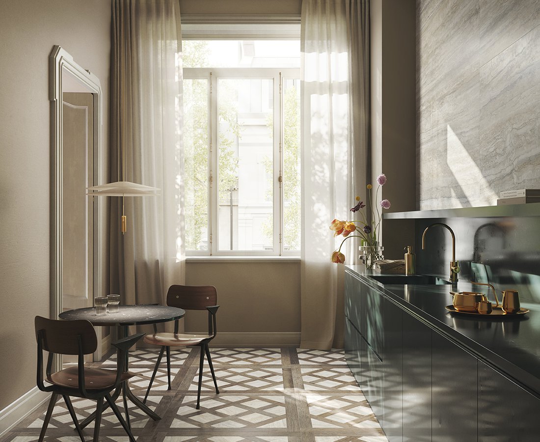 Kitchen tiles INVICTUS by Ceramica Sant'Agostino