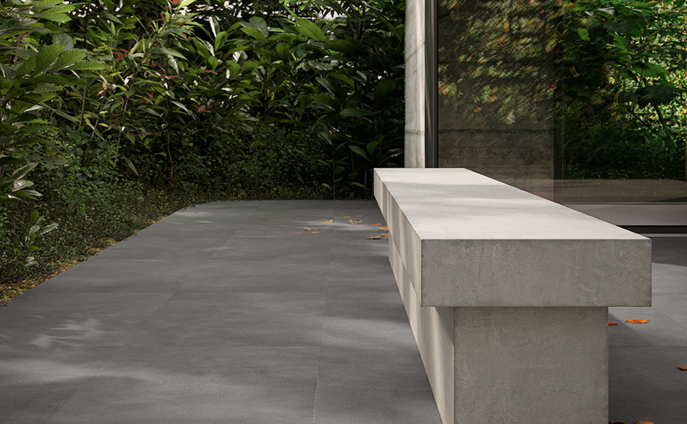 Sable: concrete effect porcelain tiles