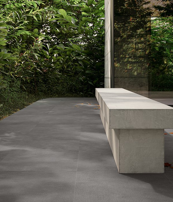 Sable: concrete effect porcelain tiles