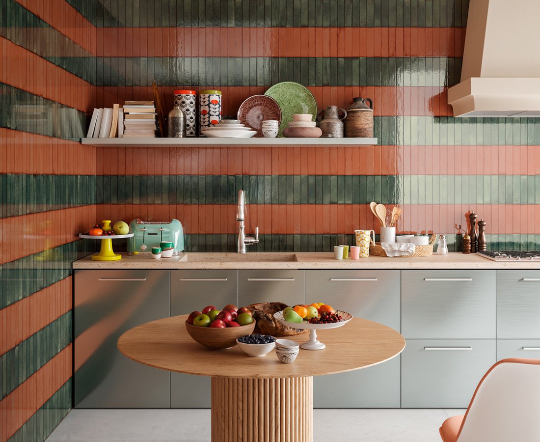 Kitchen tiles TETRIS by Ceramica Sant'Agostino