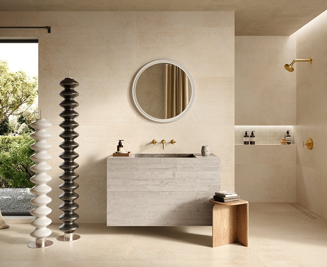 Bathroom tiles UNIONSTONE 2 by Ceramica Sant'Agostino