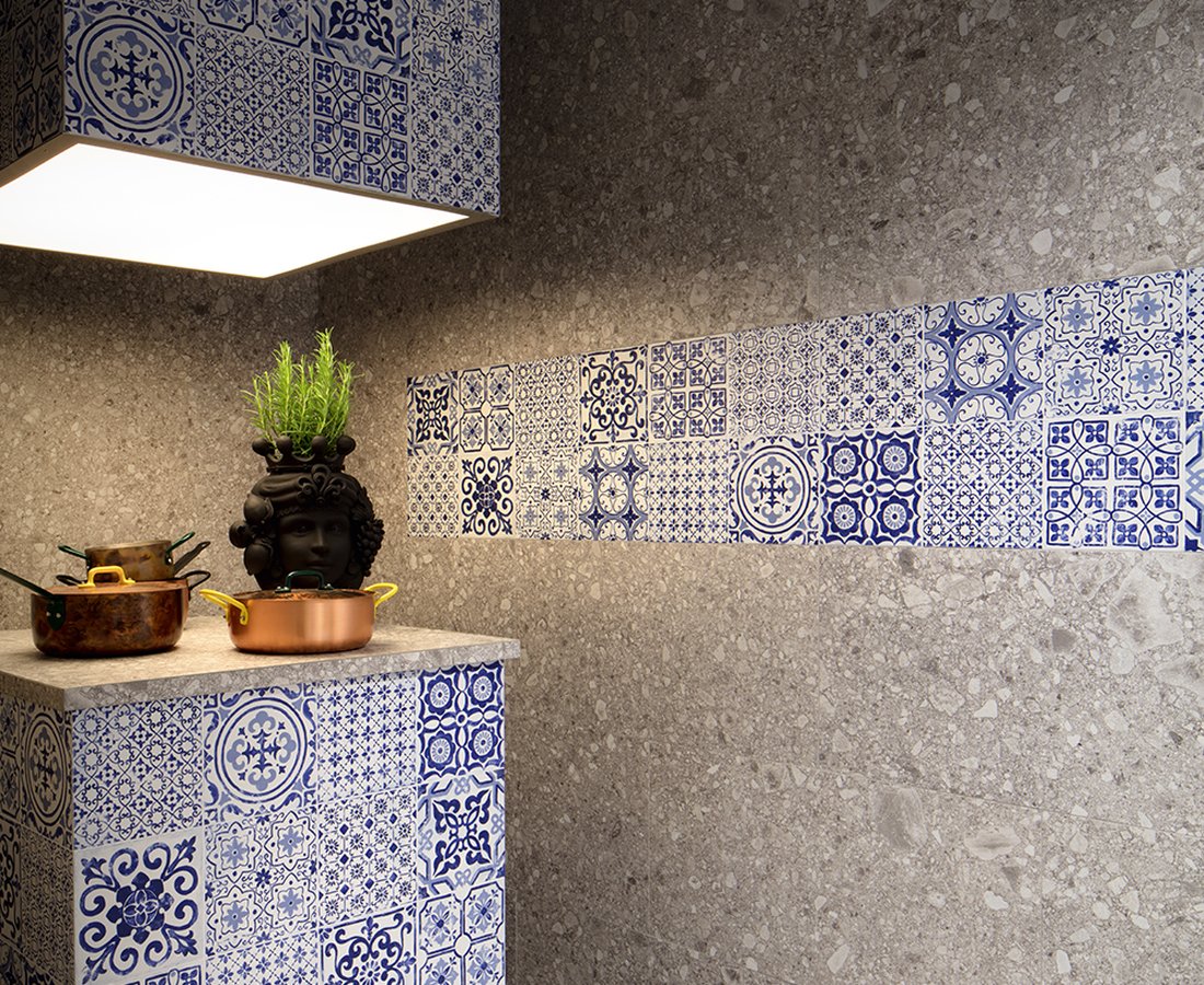 VITA, Grey tiles by Ceramica Sant'Agostino