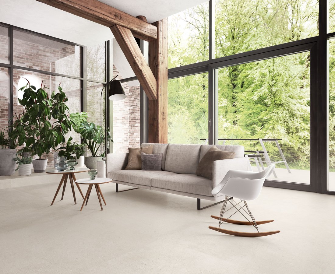 Living room tiles HIGHSTONE by Ceramica Sant'Agostino