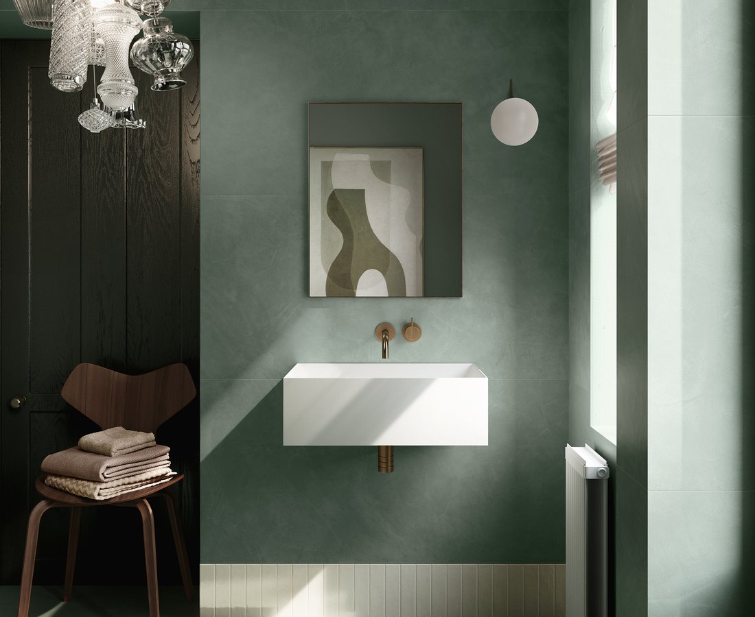 INSIDEART COLOR, Green by Ceramica Sant'Agostino